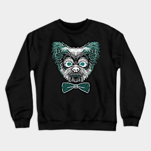 Zelda Dog Teal Crewneck Sweatshirt